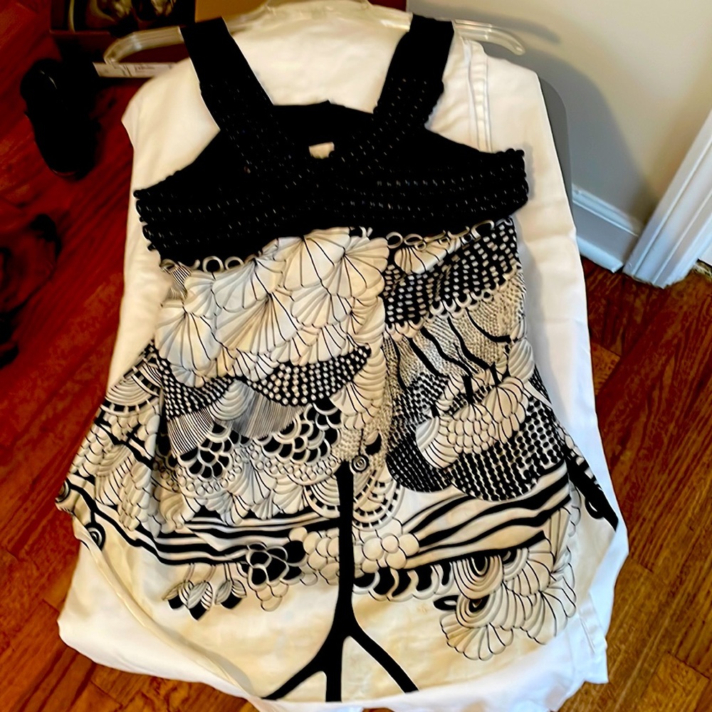HUGE PRICE DROP!!  Super unique spring/summer top. Perfect condition!